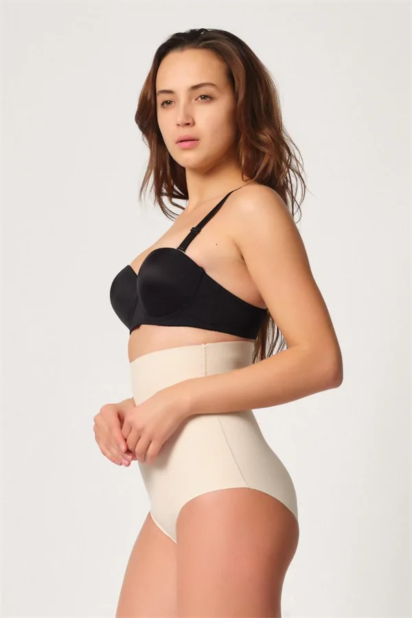 Arias Closet Ten MI Emay 2708 Lazer Yüksek Bel Kesim Slip Hayalet Korse