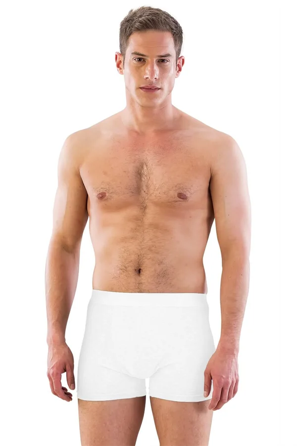 Arias Closet Beyaz MI Emay 6800 Erkek Boxer