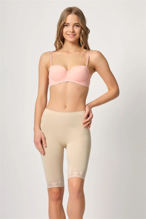 Arias Closet Ten MI Emay 3004 Soft Uzun Paça Dantel Boxer