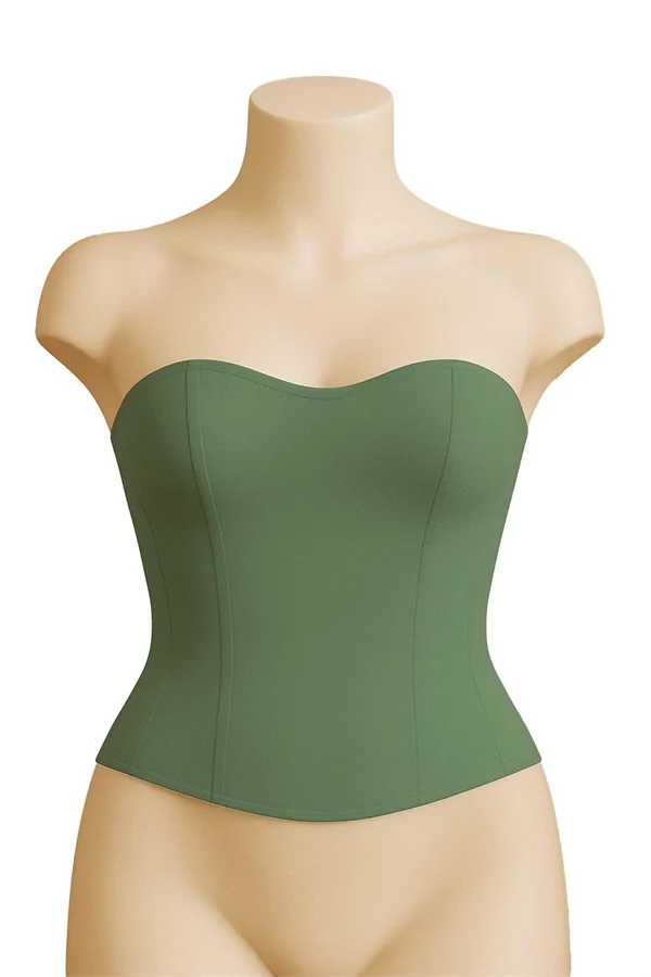 Arias Closet Yeşil MI Emay 9155 Terletici Korse Büstiyer