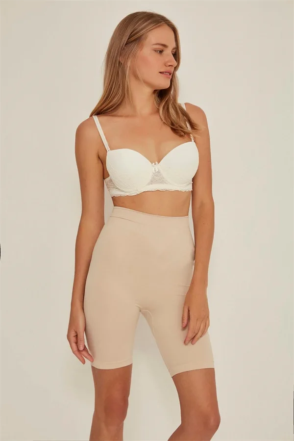 Arias Closet Ten MI Emay 3005 Soft Uzun Paçalı Boxer Korse