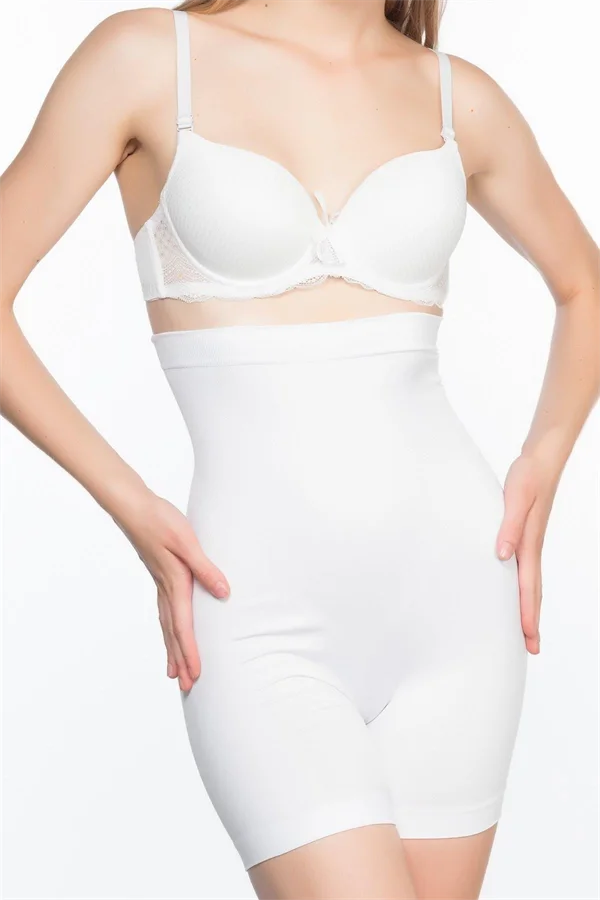 Arias Closet Beyaz MI Emay 2063 Popo Açık Paçalı Korse
