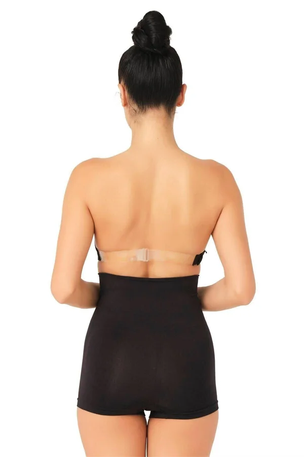 Siyah Pantolon Double Korse