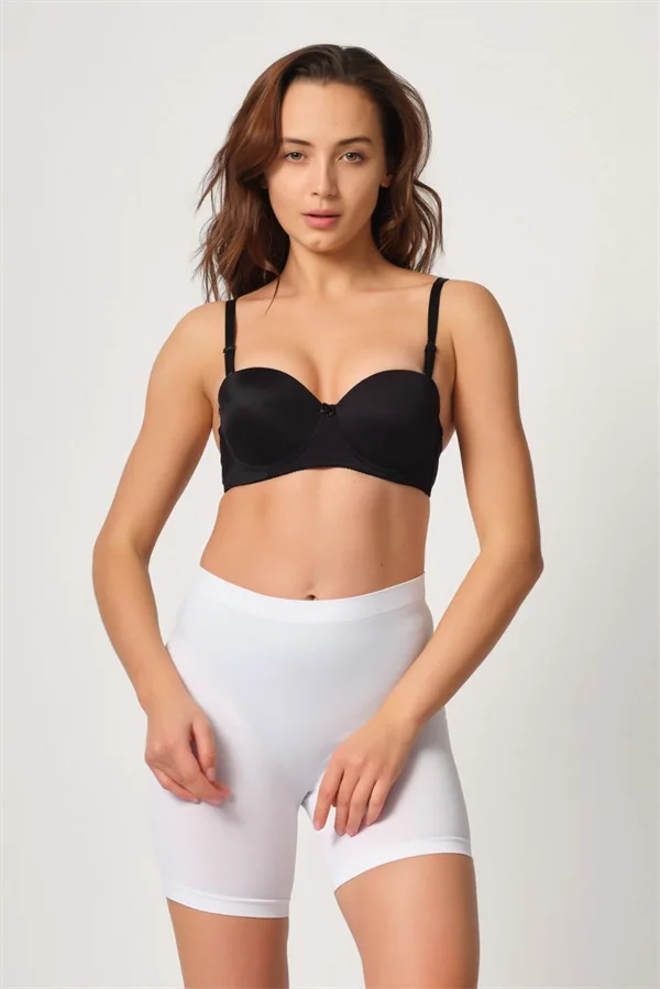 Arias Closet Beyaz MI Emay 3003 Soft Paçalı Boxer
