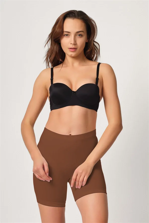 Arias Closet Kahve MI Emay 3003 Soft Paçalı Boxer