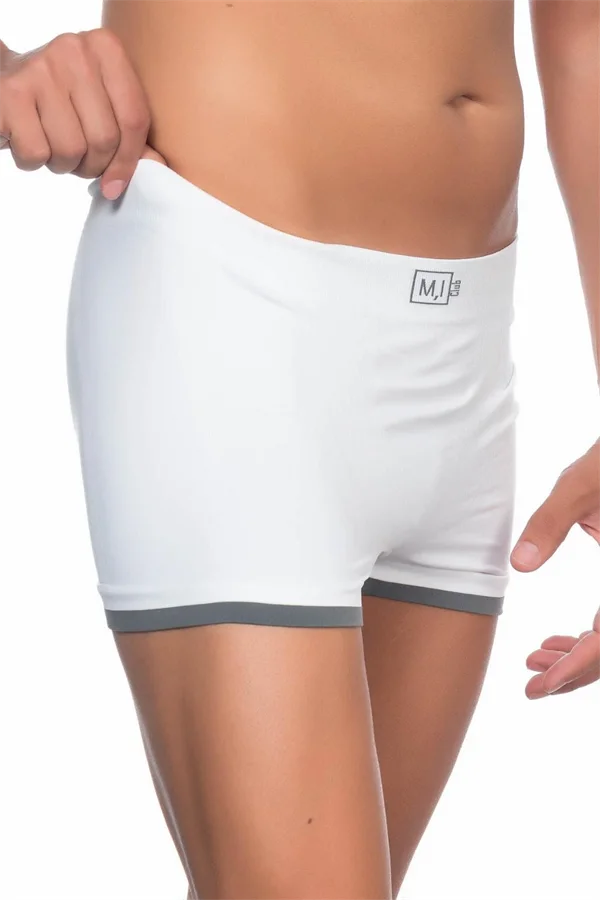 Arias Closet Beyaz MI Emay 2104 Soft Erkek Boxer