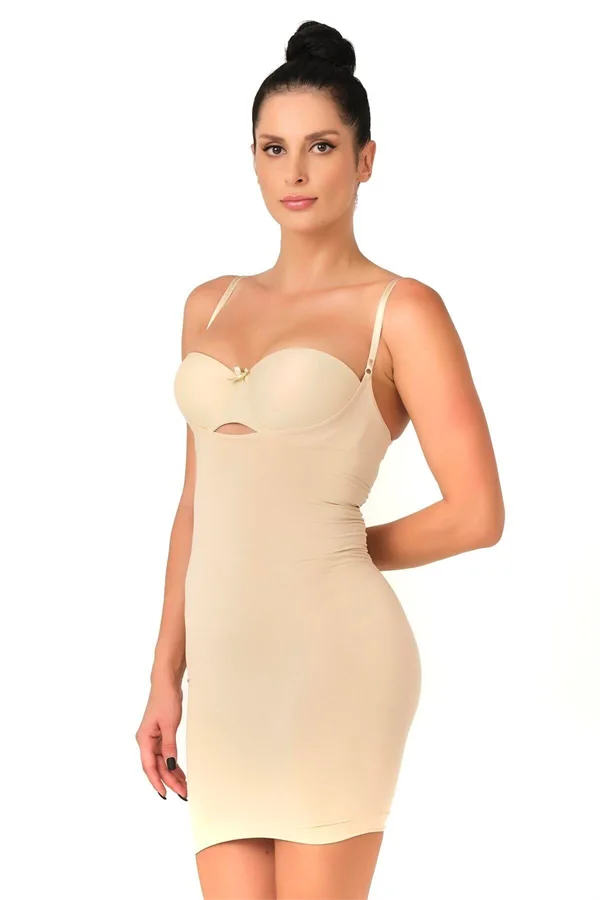 Arias Closet Ten MI Emay 5060 Göğsü Açık Elbise Korse