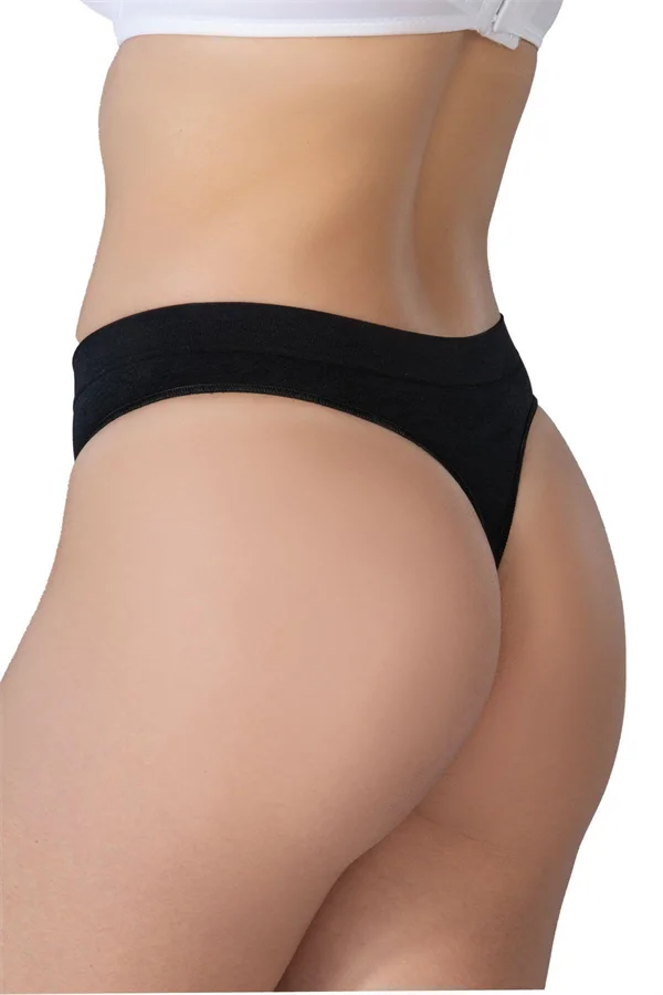 Arias Closet Siyah MI Emay 3010 String Külot