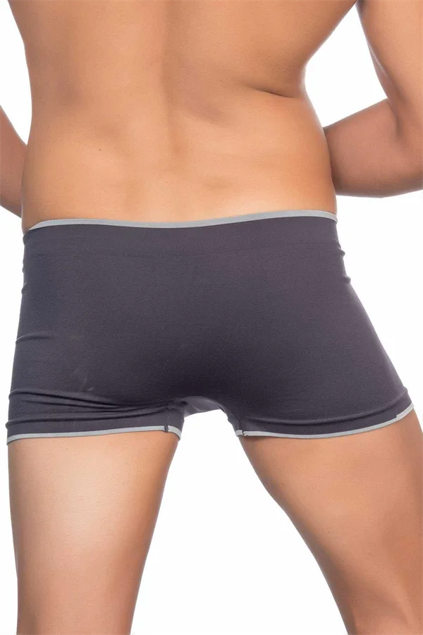 Arias Closet Antrasit MI Emay 2103 Soft Erkek Boxer