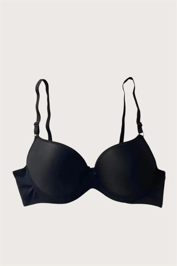 Arias Closet Mikro Kumaş Push Up Dolgulu Balenli Günlük Tek Destekli Sütyen
