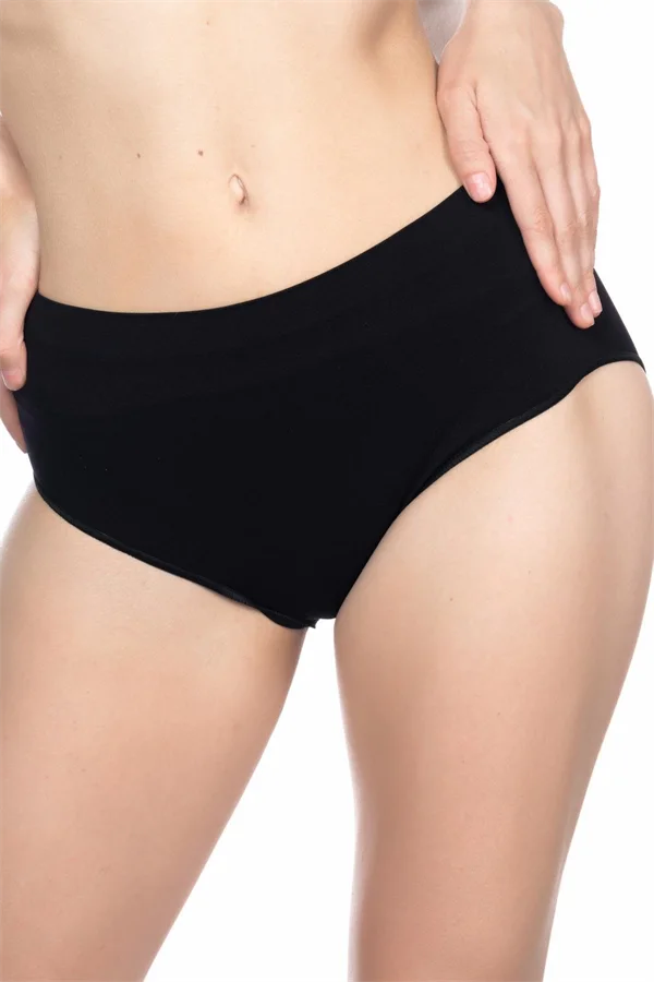Arias Closet Siyah MI Emay 3002 Soft Mama Slip