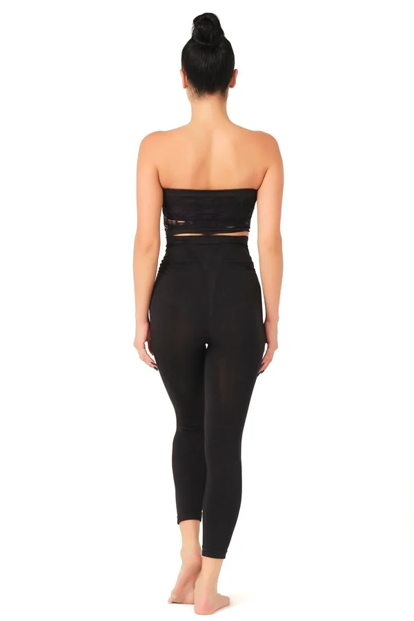 Arias Closet Siyah MI Emay 3810 Tayt Korse