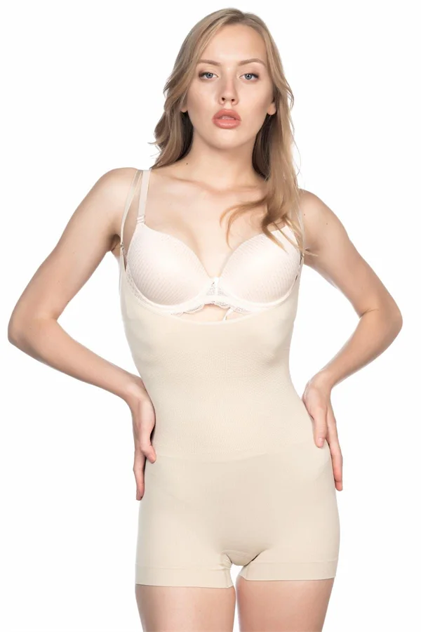 Arias Closet Ten MI Emay 2058 Göğsü Açık Kısa Paça Boy Korse