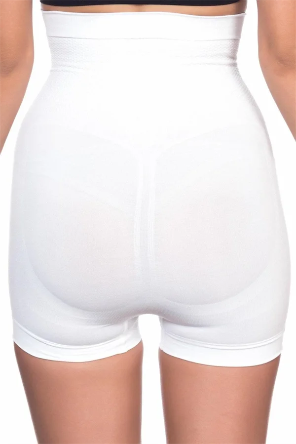 Arias Closet Beyaz MI Emay 2055 Yüksek Bel Masajlı Boxer Korse