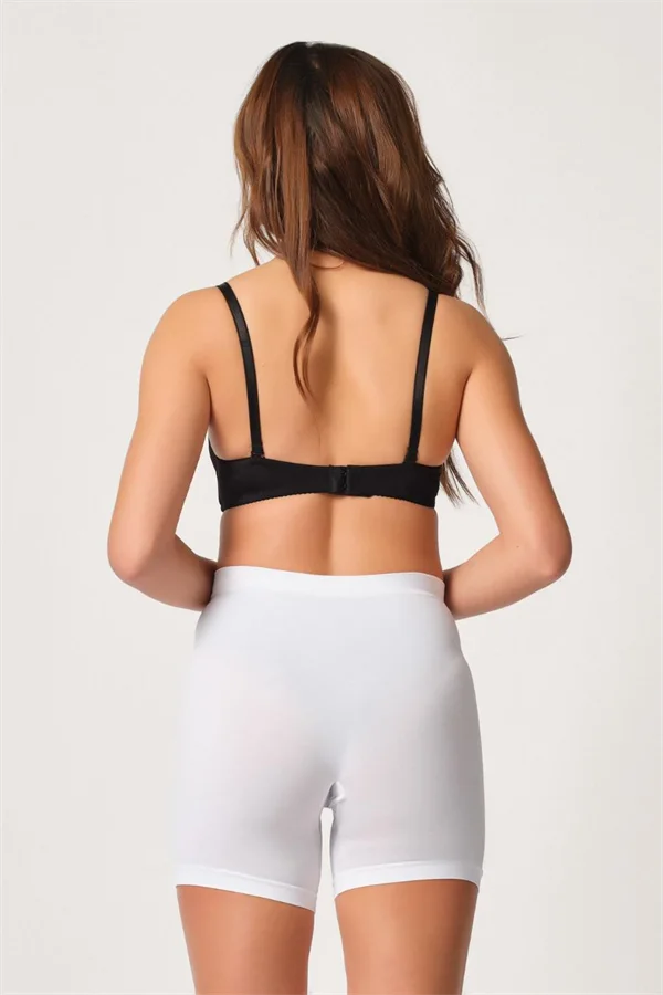 Arias Closet Beyaz MI Emay 3003 Soft Paçalı Boxer