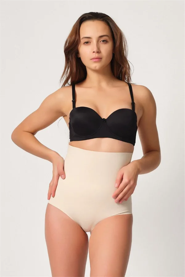 Arias Closet Ten MI Emay 2708 Lazer Yüksek Bel Kesim Slip Hayalet Korse