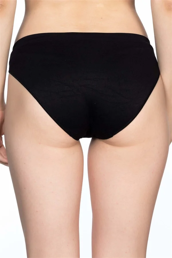 Arias Closet Siyah MI Emay 3001 Soft Slip Külot