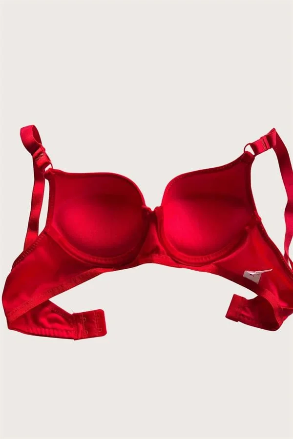Arias Closet Mikro Kumaş Push Up Dolgulu Balenli Günlük Tek Destekli Sütyen
