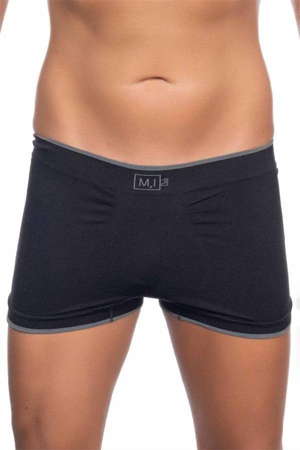 Arias Closet Siyah MI Emay 2104 Soft Erkek Boxer