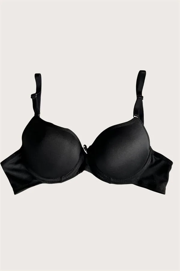 Arias Closet Mikro Kumaş Push Up Dolgulu Balenli Günlük Tek Destekli Sütyen