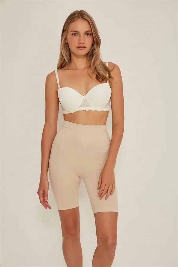 Arias Closet Ten MI Emay 3005 Soft Uzun Paçalı Boxer Korse
