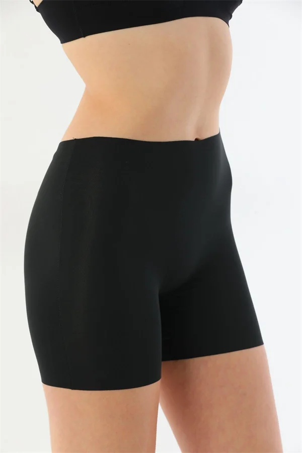 Arias Closet Siyah MI 2703 Lazer Kesim İz Yapmaz Hayalet Boxer