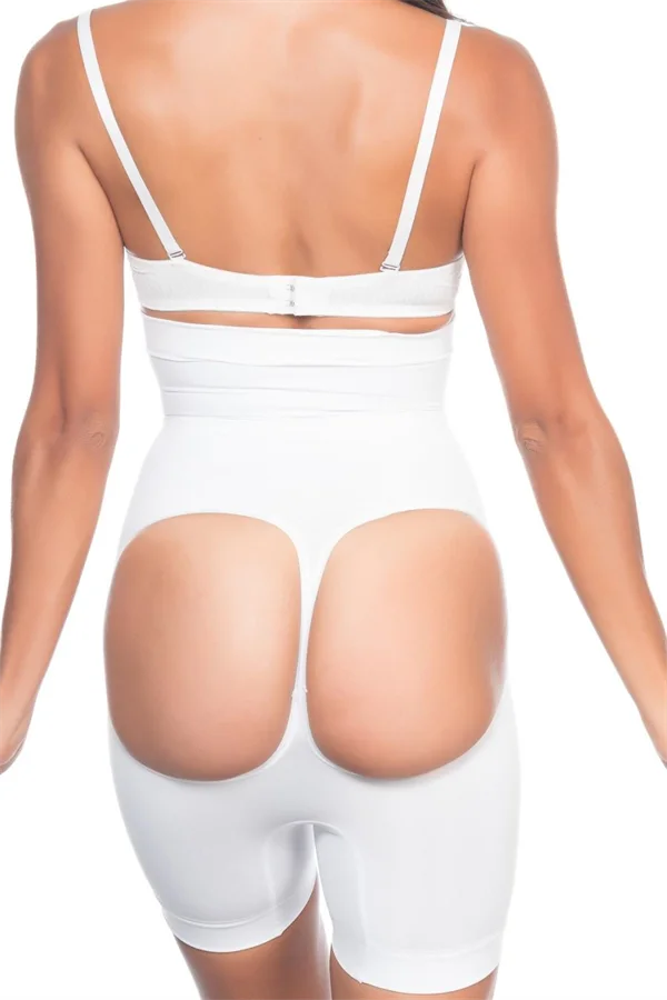 Arias Closet Beyaz MI Emay 2033 Popo Açık Boxer Korse