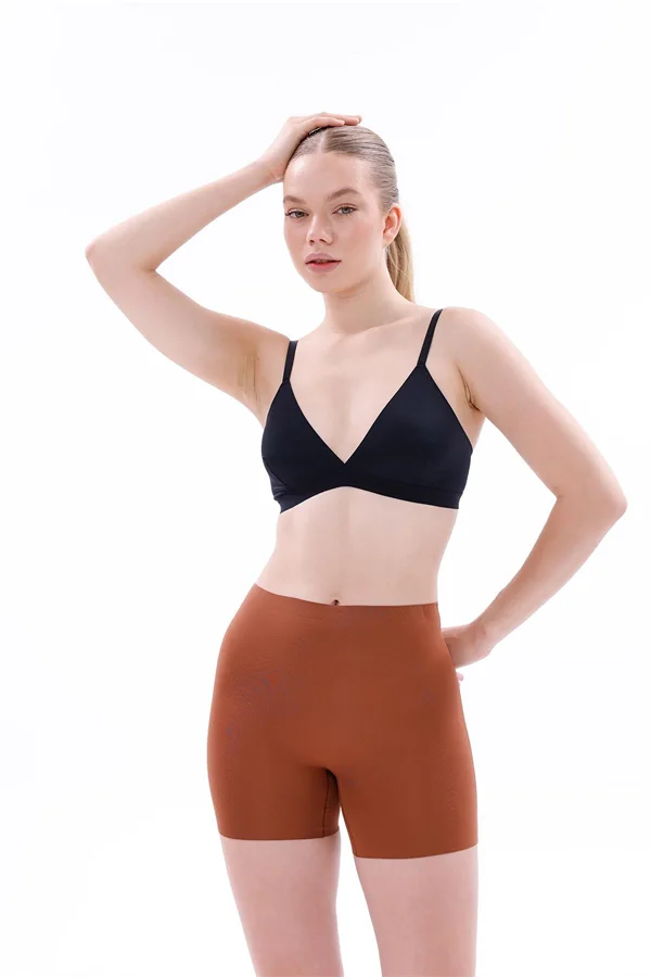 Arias Closet Kahverengi MI 2703 Lazer Kesim İz Yapmaz Hayalet Boxer