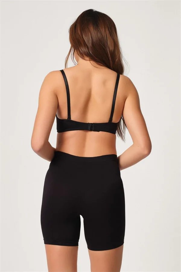 Arias Closet Siyah MI Emay 3003 Soft Paçalı Boxer