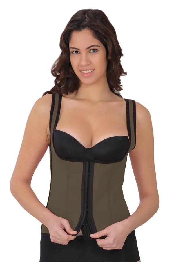 Arias Closet Ten MI 9173 Terletici Agraflı Göğsü Açık Atlet Korse
